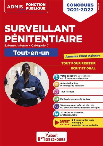 Concours surveillant pénitentiaire : catégorie C tout-en-un - concours