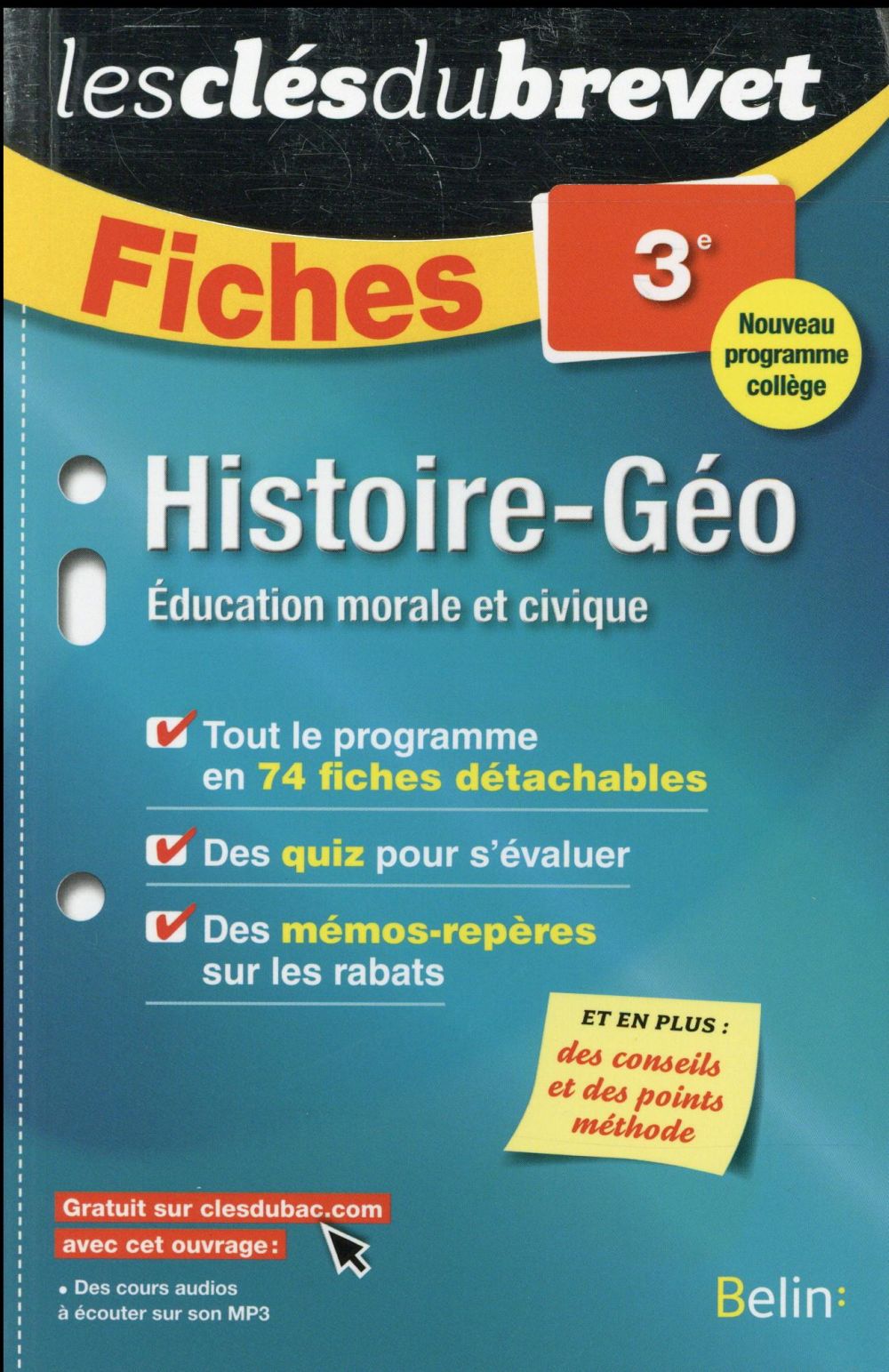 Les Cles Du Brevet - Histoire-géographie - éducation Morale Et Civique ...