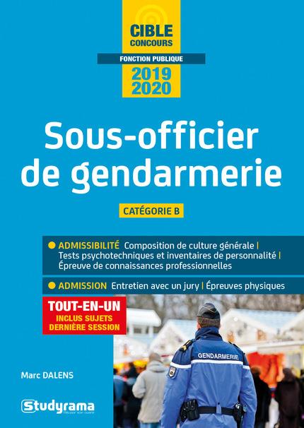 Sous-officier De Gendarmerie - Catégorie B - Tout-en-un (édition 2019/ ...