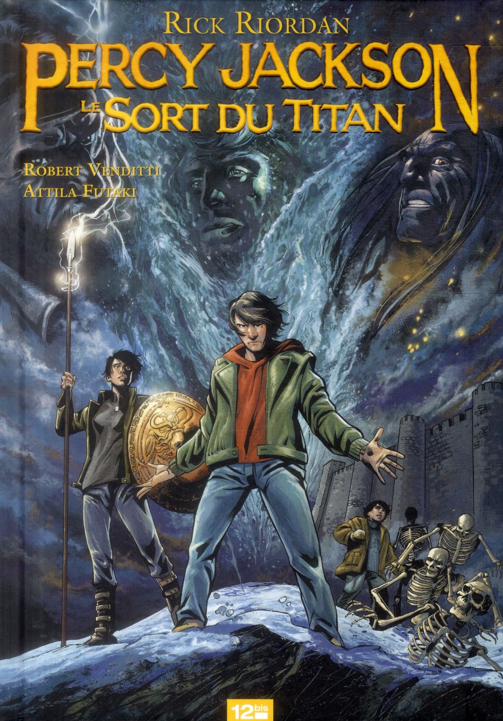 Percy Jackson 3 Film Bande annonce Percy jackson t.3 - le sort du titan : Attila Futaki,Robert Venditti,Rick  Riordan - 2356482962 | Cultura