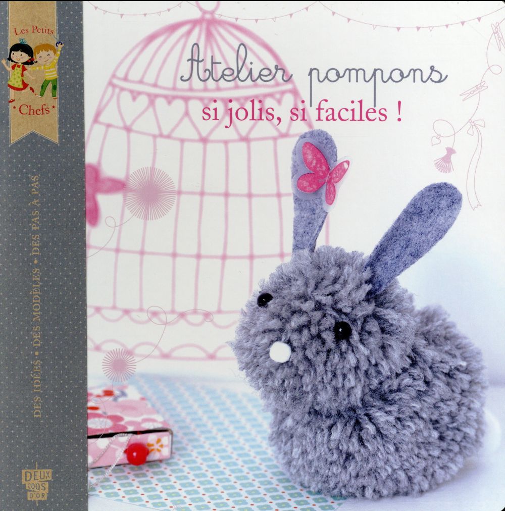 78 Pompons Couleurs Brillantes 4 Dimensions : Chez Loisirs Créatifs