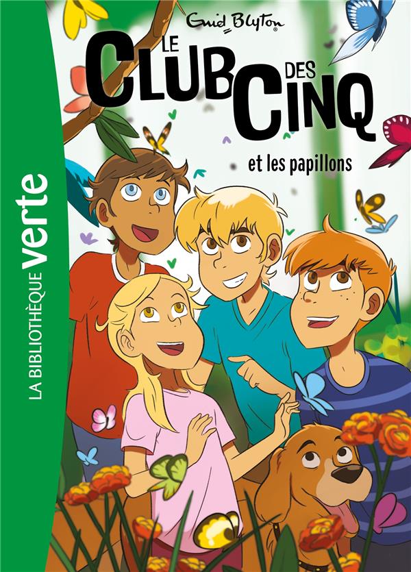 Le club des cinq t.17 le club des cinq et les papillons Enid Blyton