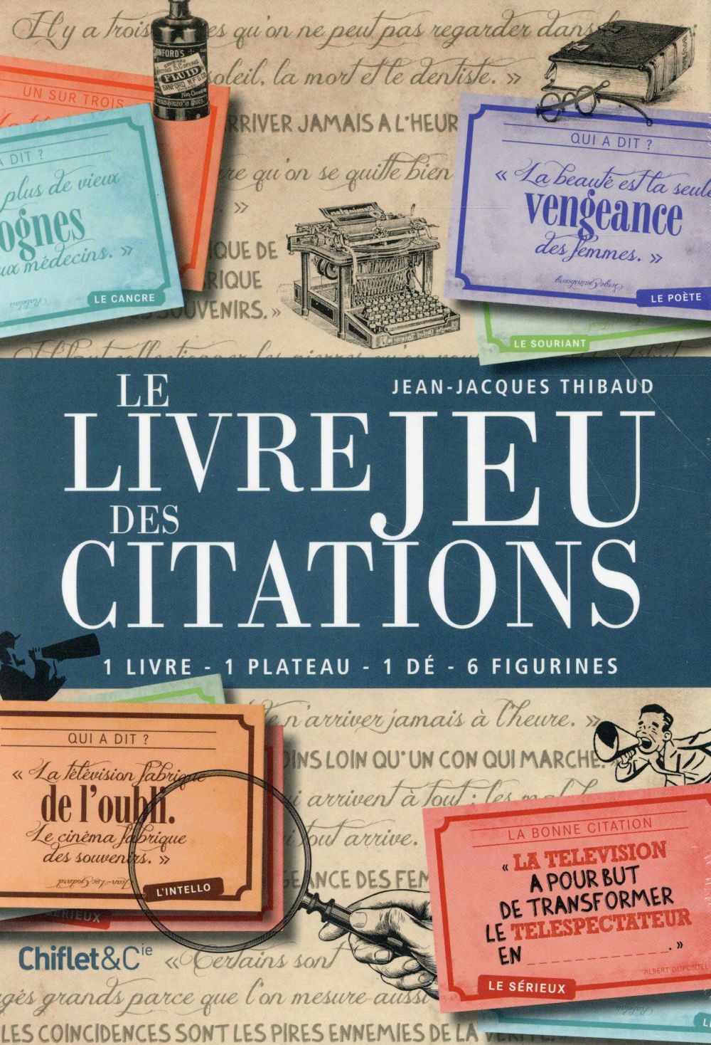 Le Livre Jeu Des Citations Jean Jacques Thibaud Livres De Jeux Et Escape Game Cultura