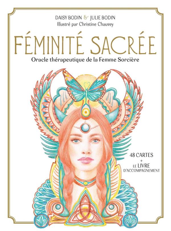 Féminite sacrée - 48 cartes oracle et le livre d'accompagnement