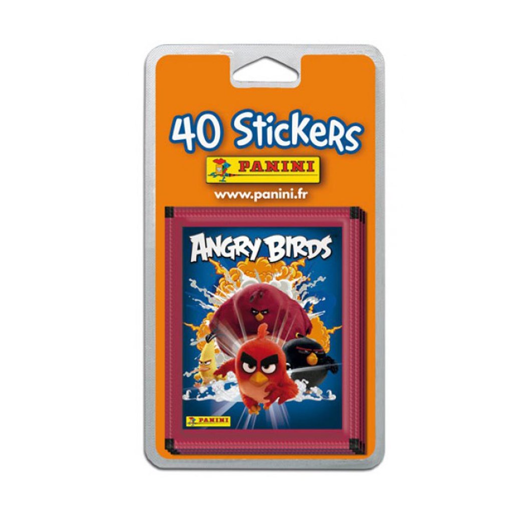 Angry Birds Go Sticker ANGRY BIRDS 8 POCH BLISTER 8 POCHETTES - Stickers Panini - Jeux de ...