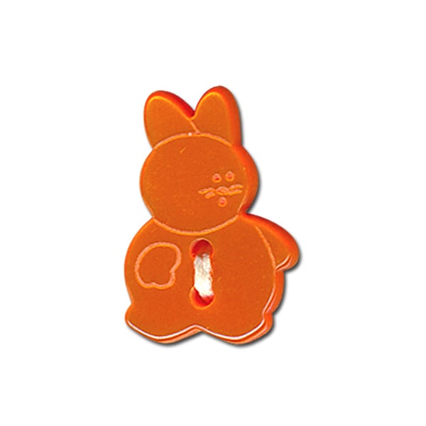 Lot De 6 Boutons Lapin Avec Attache-dos - 13mm Ou 17mm - Mercerie - NEUF