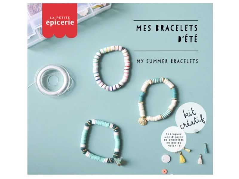 Kit bracelets en perles Heishi