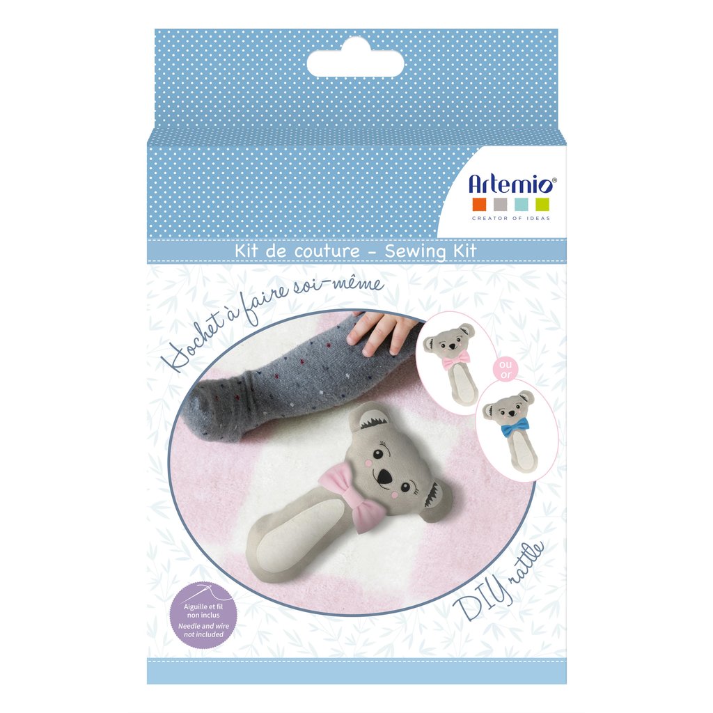 Kit Hochet Koala Kit Hochet Bebe Kit Naissance Kit Couture Couture Cultura