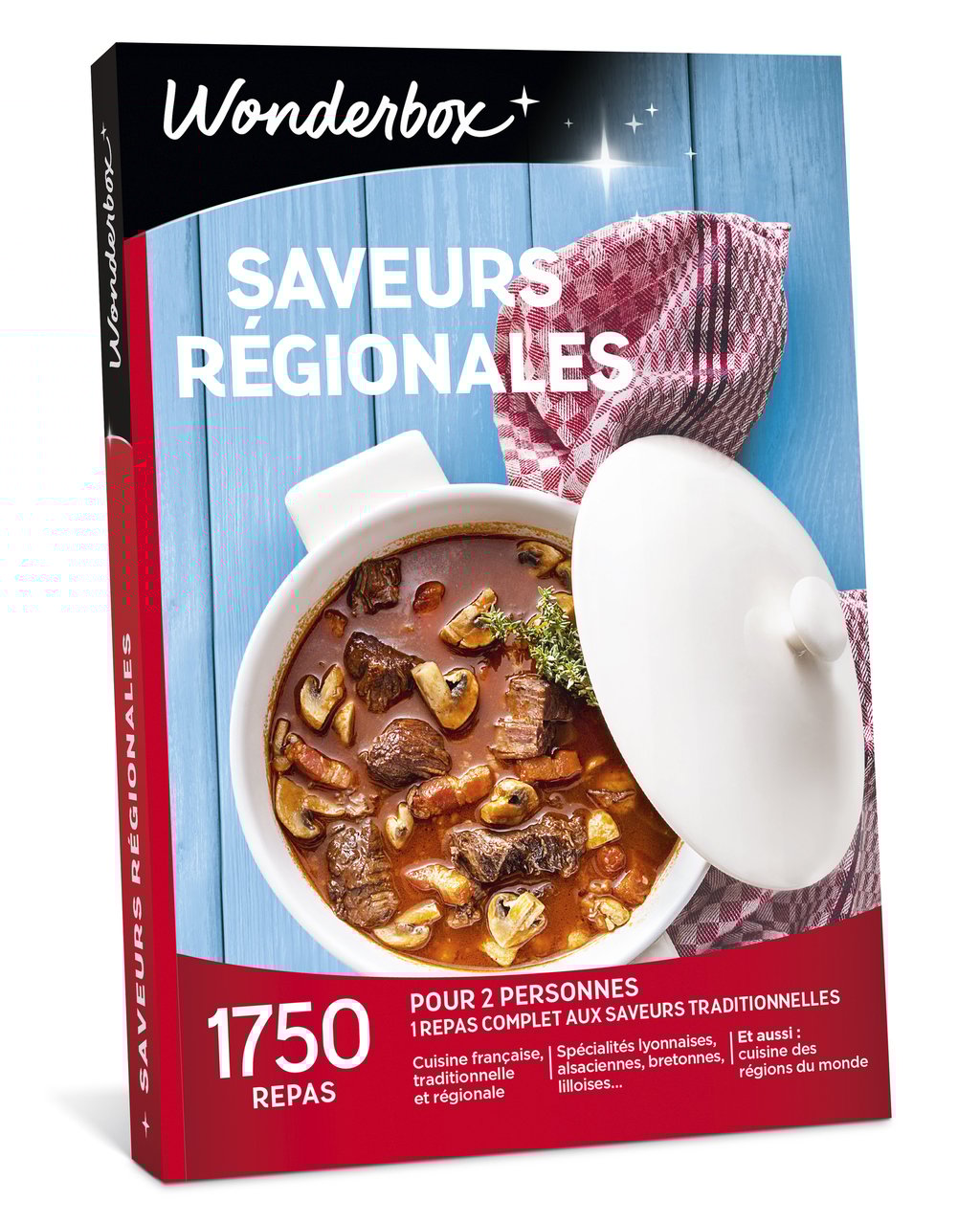 Wonderbox Delices D Ici Et D Ailleurs Coffret cadeau - Saveurs regionales - Coffrets cadeaux bien être - Les  thématiques | Cultura