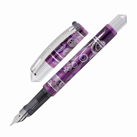 Stylo-Plume LAMY AL-star Lilas - Aluminium Léger, Plume M, Cartouche Encre Bleue Inclus