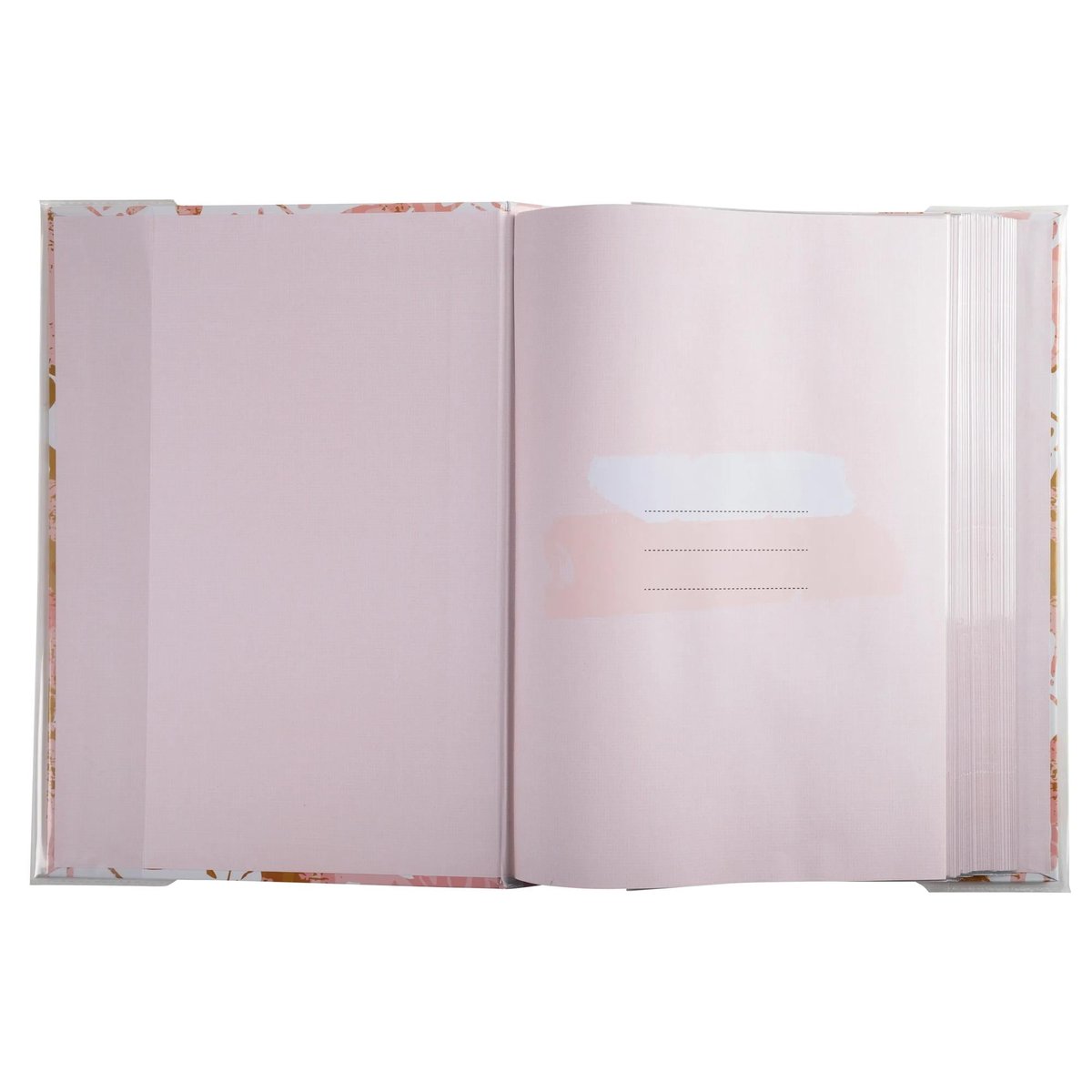 Album Photos Exacompta Pastel Tropic 200 Photos 10x15cm - 100 Pages Avec Marquage Rosé