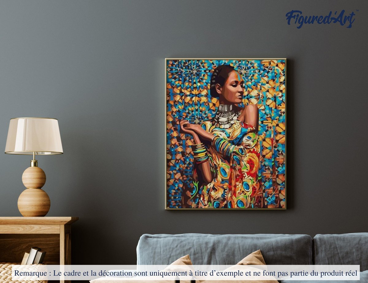 Figured'Art Peinture par Numéro Adulte Kerim - Jardin de Tournesols