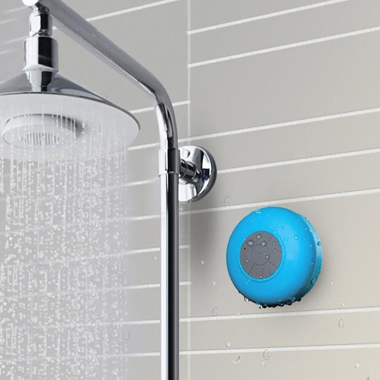Enceinte Douche Bluetooth 5.3, Enceinte Portable Etanche IP7, Mini Speaker Sans Fil 360° Stéréo, Lumières LED Colorées, Ventouse Puissante, Haut- Parleur De Douche Avec Micro Et Mains Libres, USB-C
