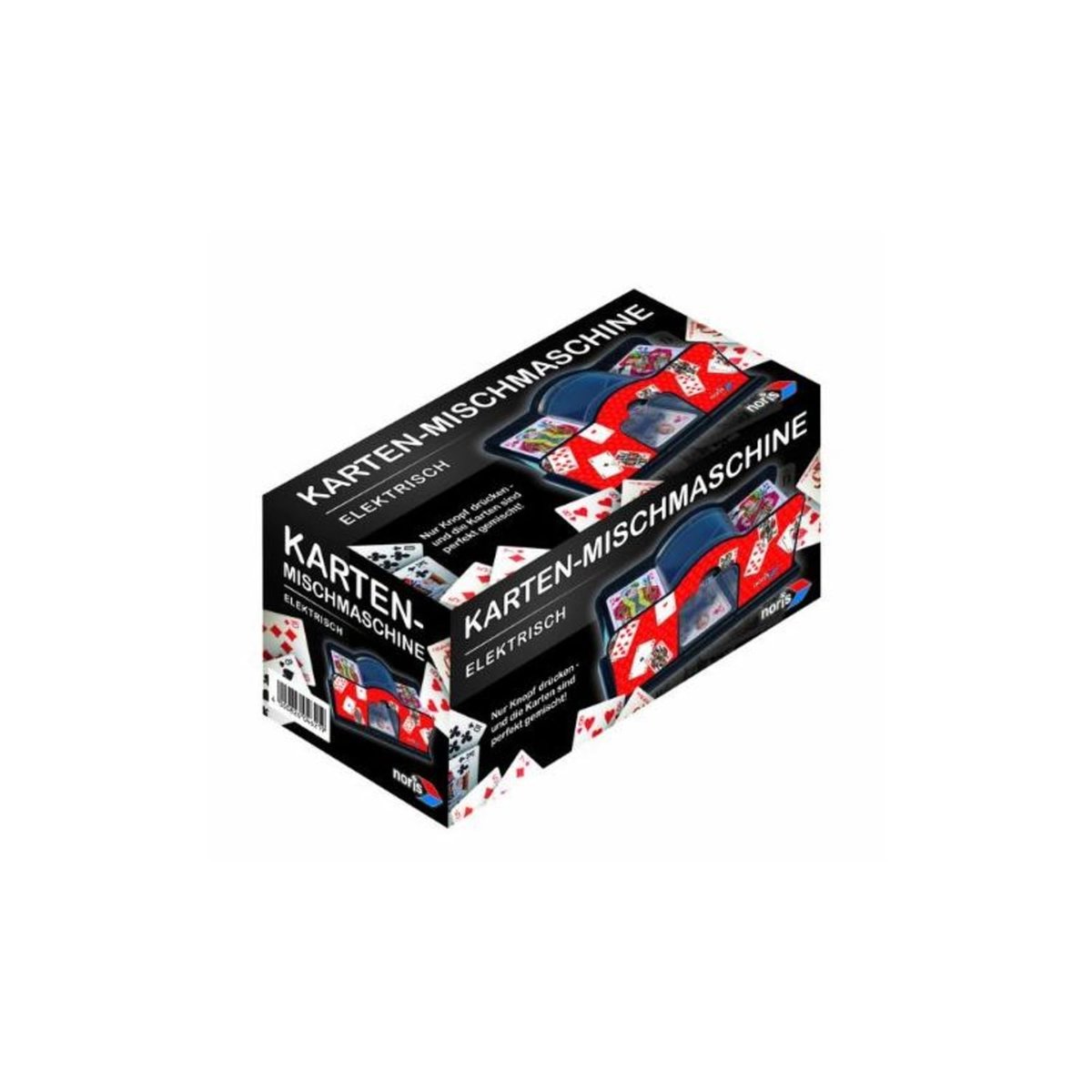 Mélangeur De Cartes Électronique FSWWSF – Automatique – Portable – 2 Compartiments – Pour UNO Et Poker – Piles Non Incluses