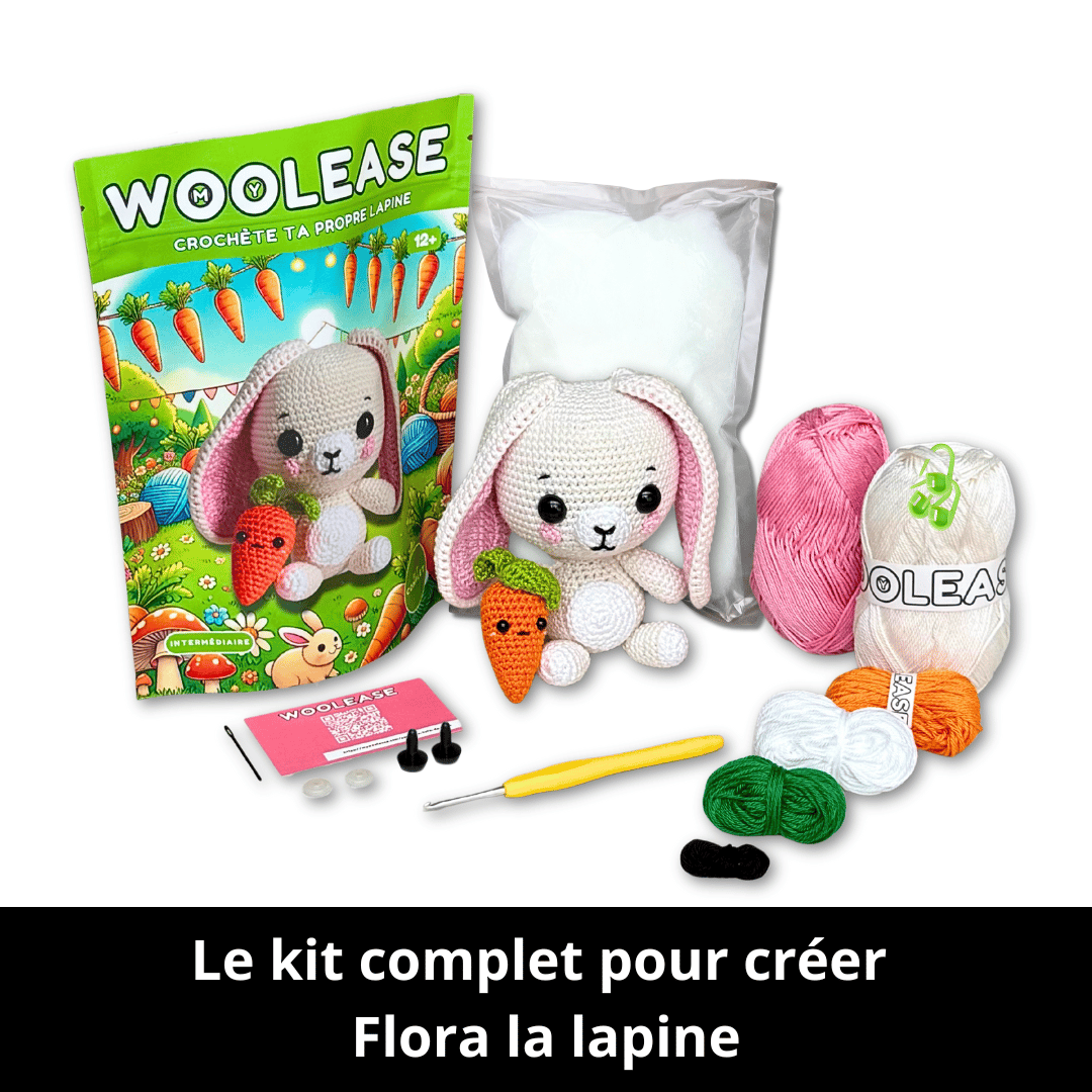 Kit de crochet pour débutants, 4 pièces animaux pour adultes et