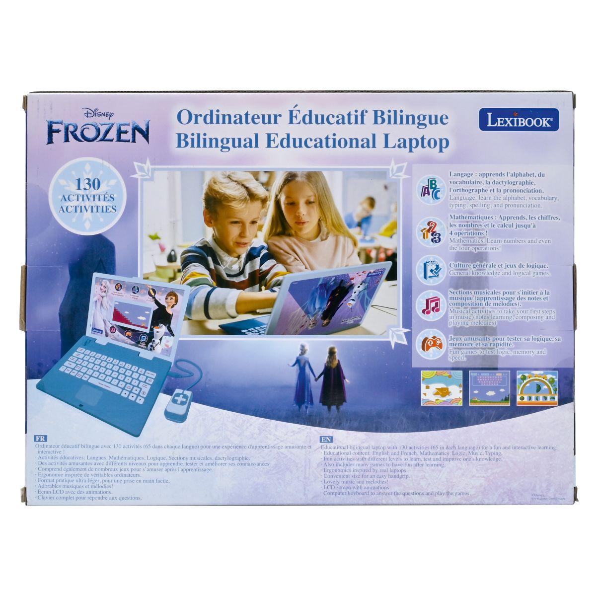 Frozen Juguetes Ordinateur Educatif Bilingue La Reine Des Neiges