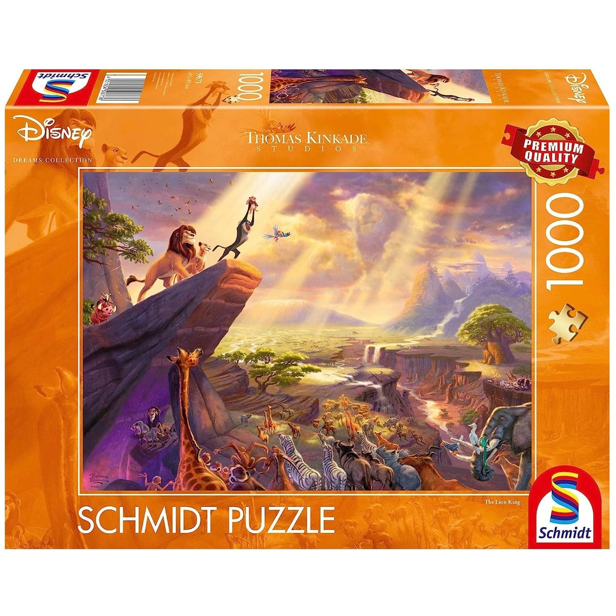 Schmidt 6000 Piece Jigsaw Puzzle 02168 Ancient World Map