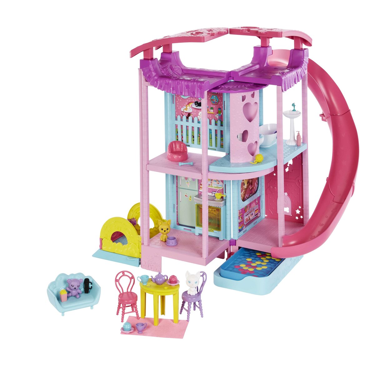 Barbie Famille Coffret Mini-poupée Chelsea Avec Sa Voiture Et Sa