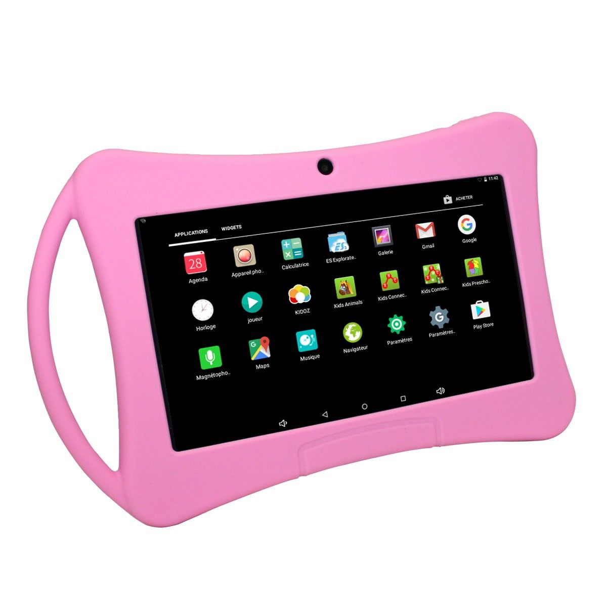 Tablette Enfant Niuniutab 8 Pouces Android – 6+10 Go RAM, 128 Go ROM – Coque Antichoc – Logiciels éducatifs Préinstallés