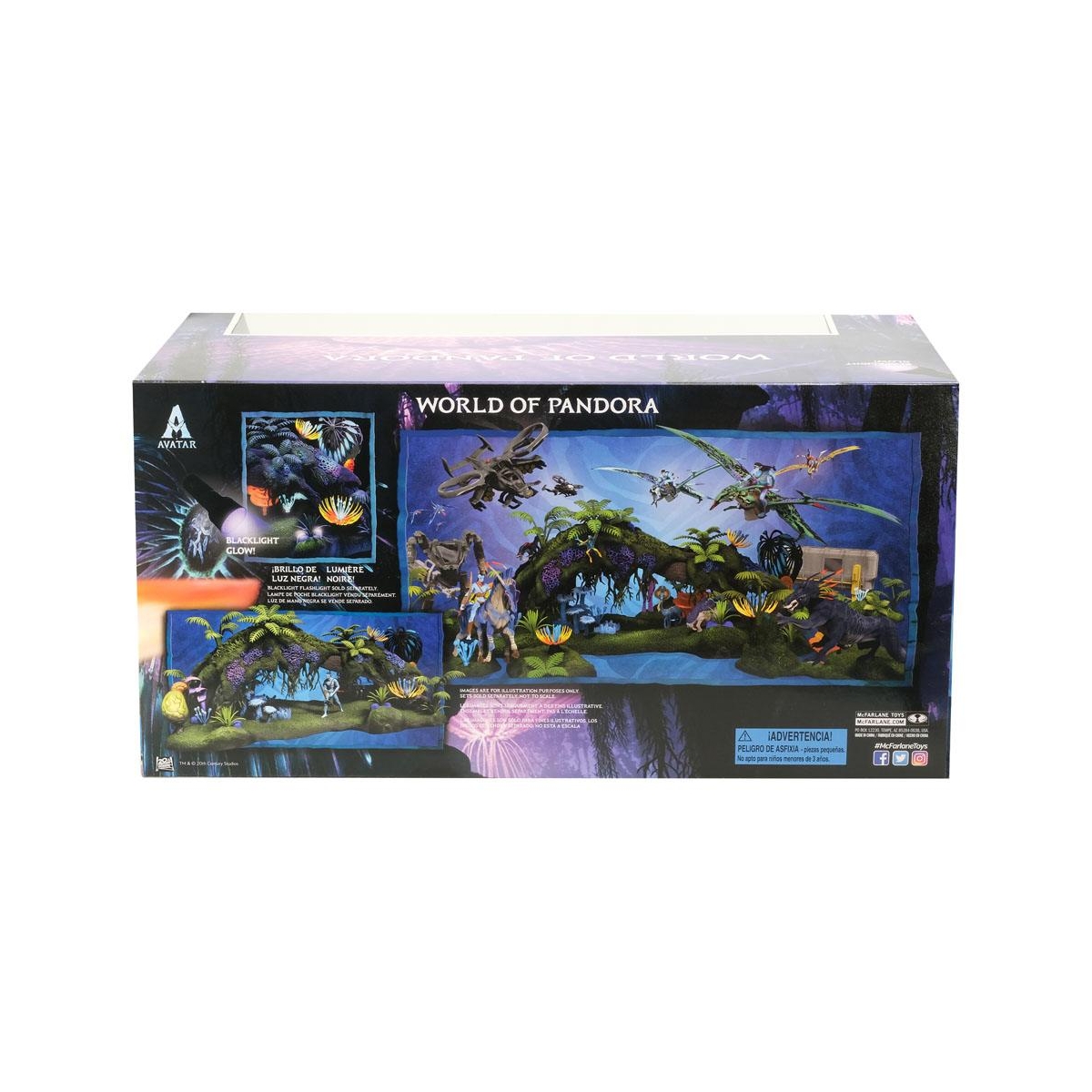 Avatar - Playset Deluxe Omatikaya Rainforest with Jake Sully