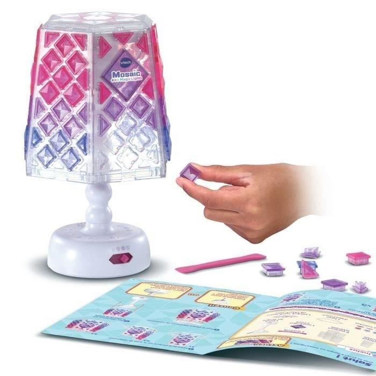 Jeu créatif Vtech Mosaic Magic Lights Lampe - Autres jeux créatifs