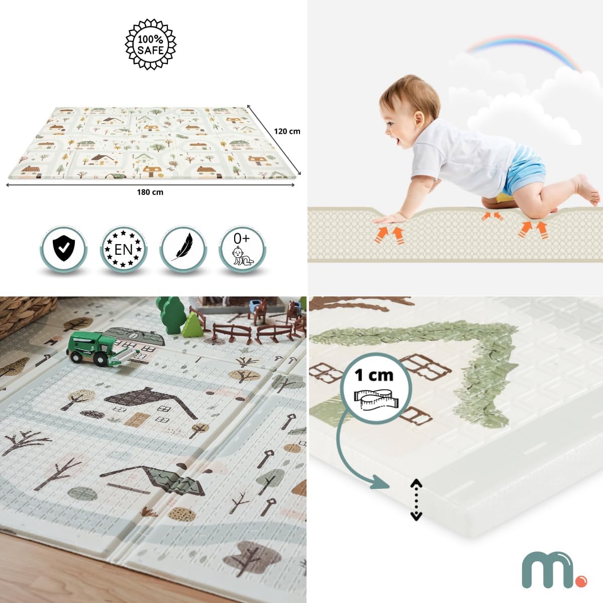 tapis de motricité bébé | Puzzlefun – Les Aventures de Bébé