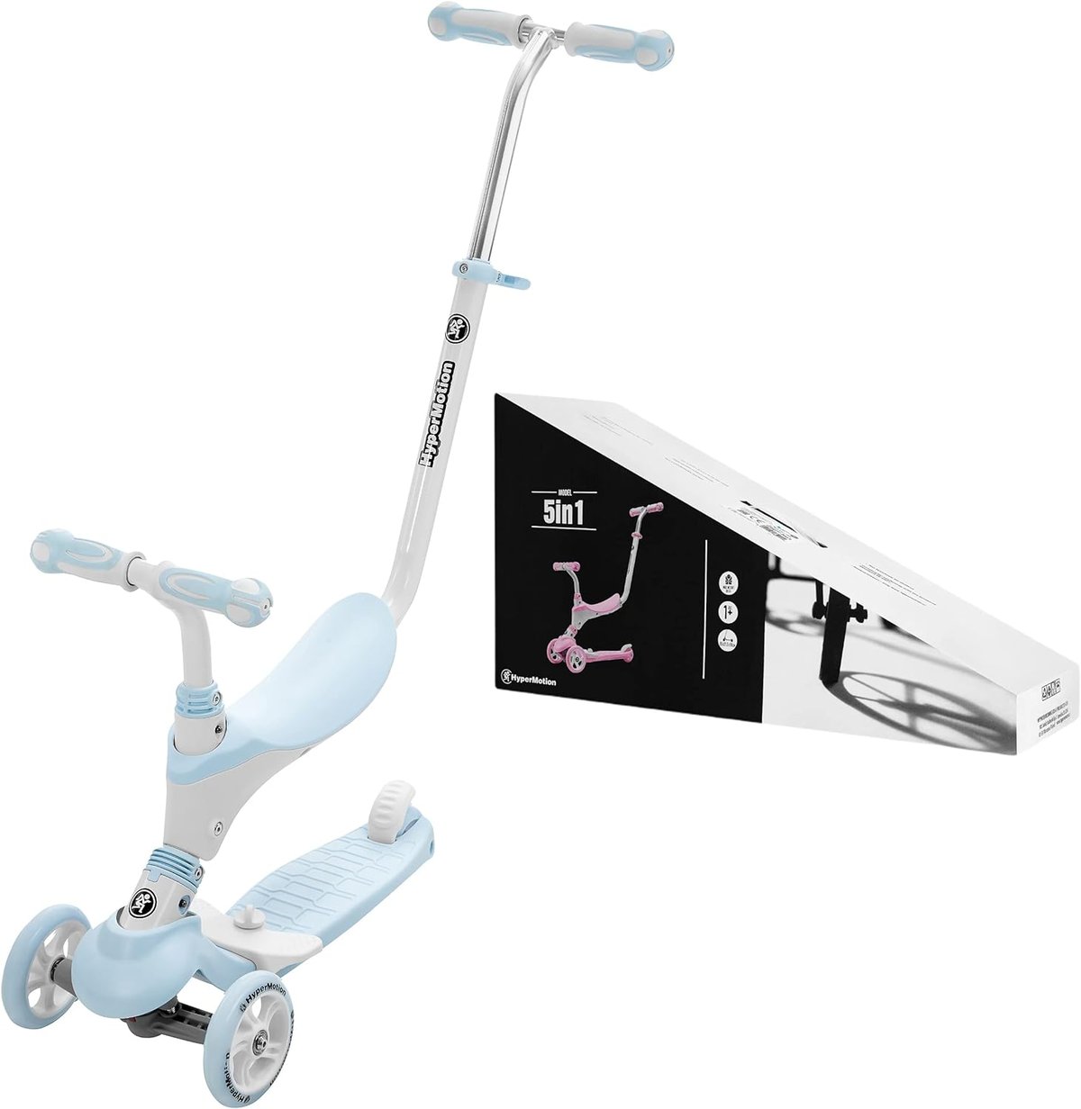 HyperMotion Trottinette Enfant Évolutive 50 KG Max Modulable en