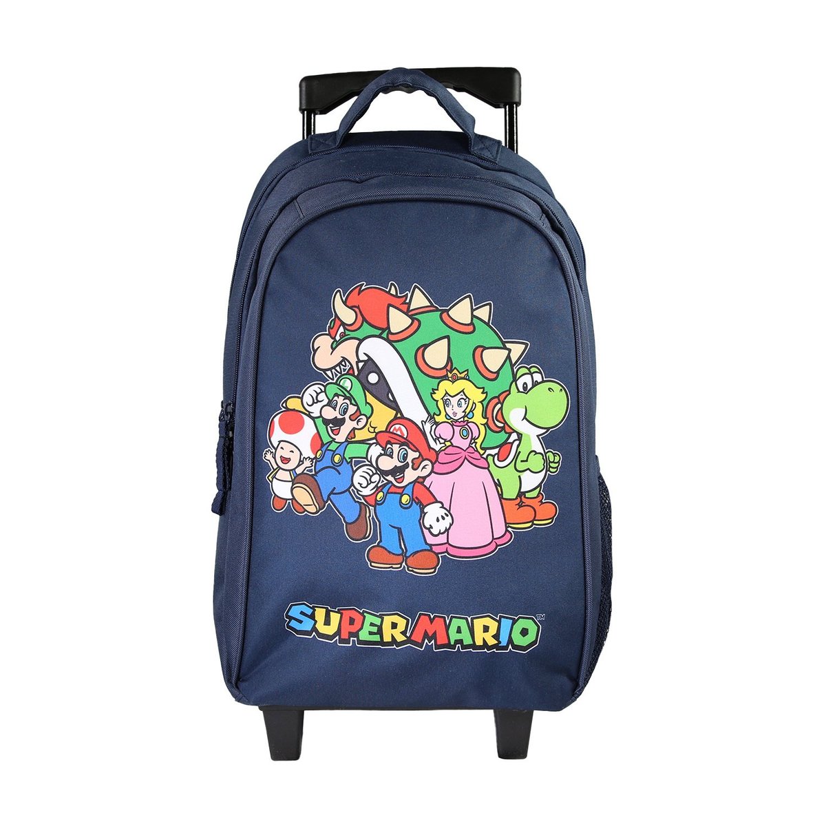 Mario Bros Cartable Ã Roulette Mario Bagtrotter Super Mario Sac à