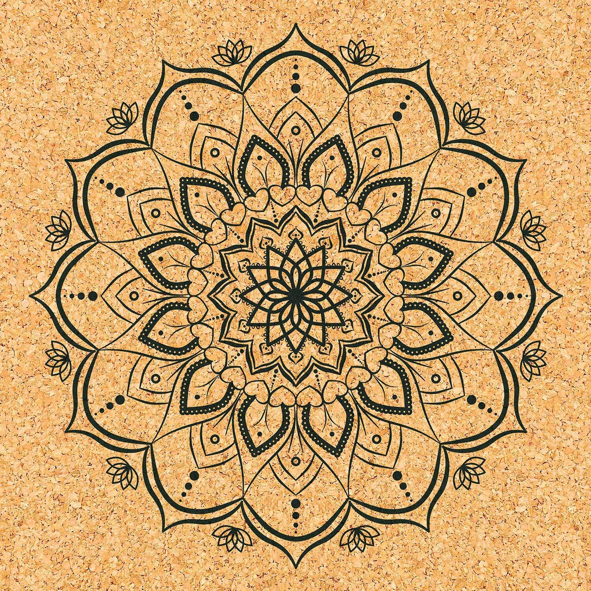 Fiita Tapis De Yoga Antidérapant En Liège Naturel De | FindTheDeal