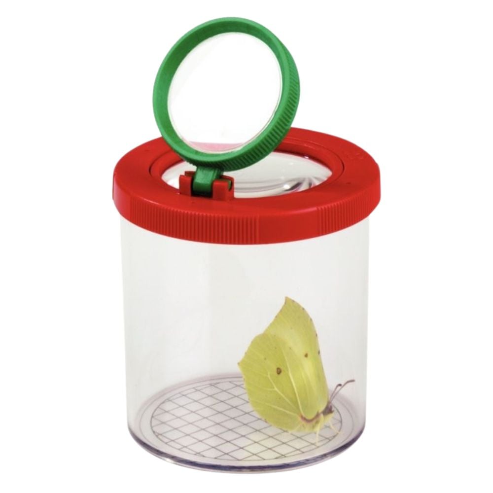 Kit D'Exploration Insectes 7 Pièces - Boîte Loupe + Filet + Pinces - Pour Enfants 6 Ans Et + - Découverte De La Nature