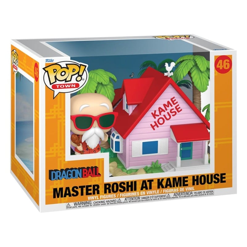 Dragon Ball Figurine POP! Kame House w/Master Roshi cm Cultura