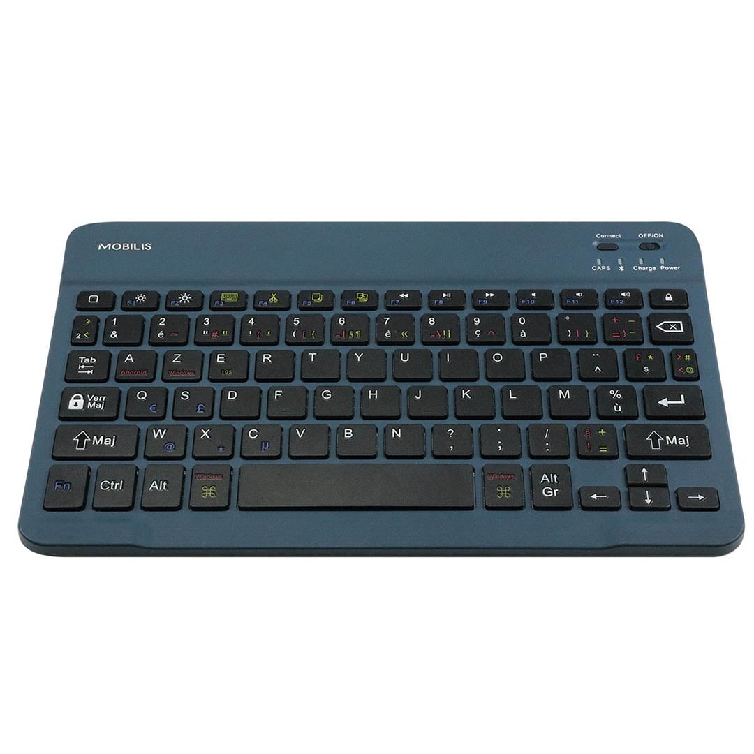 Clavier Sans Fil Bluetooth Universel – AZERTY Français, Pour PC, Android, IOS, Smart TV