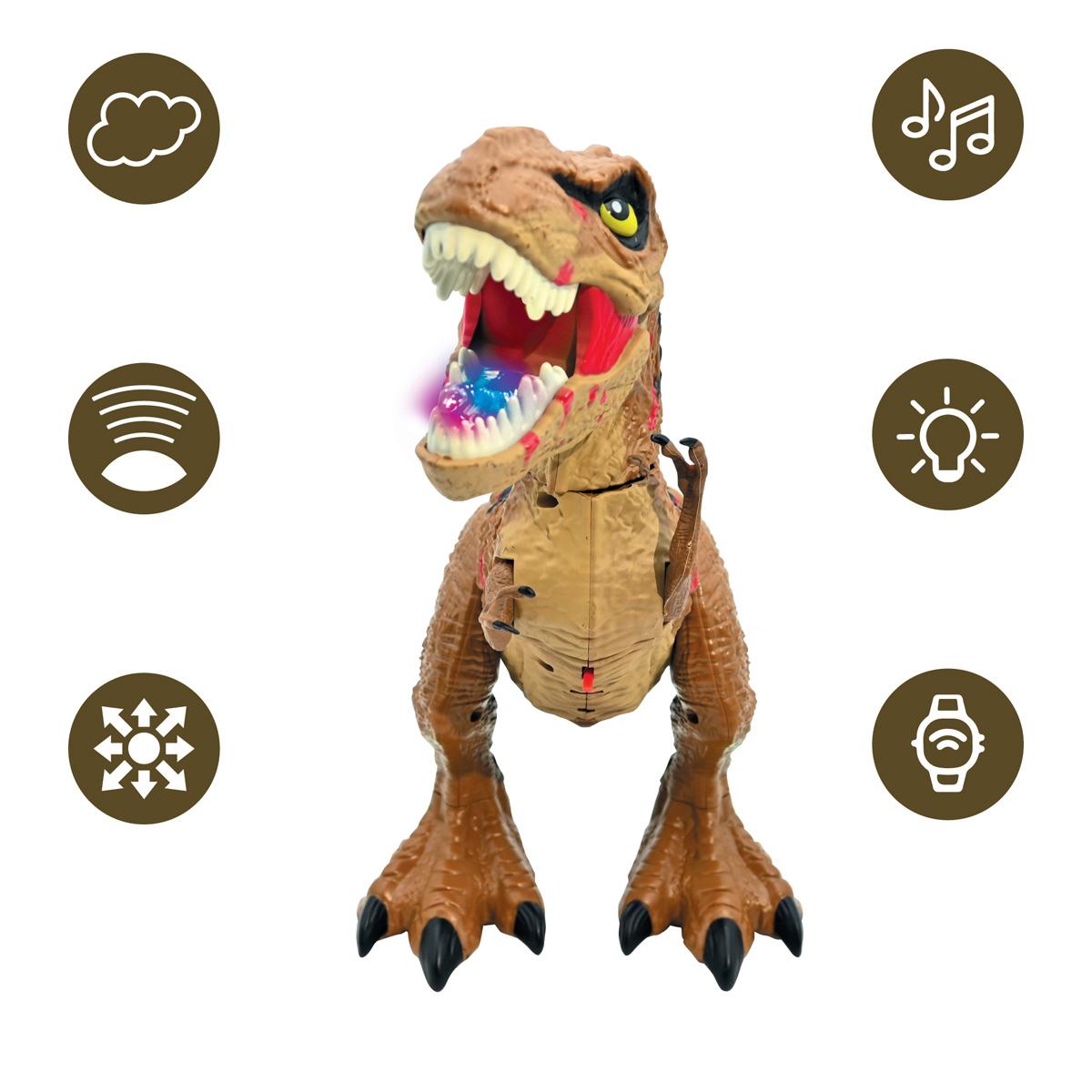 Tyrannosaure De Dinosaure Télécommandé Pour Les Enfants Avec Modèle Sonore | Fruugo CH - 7