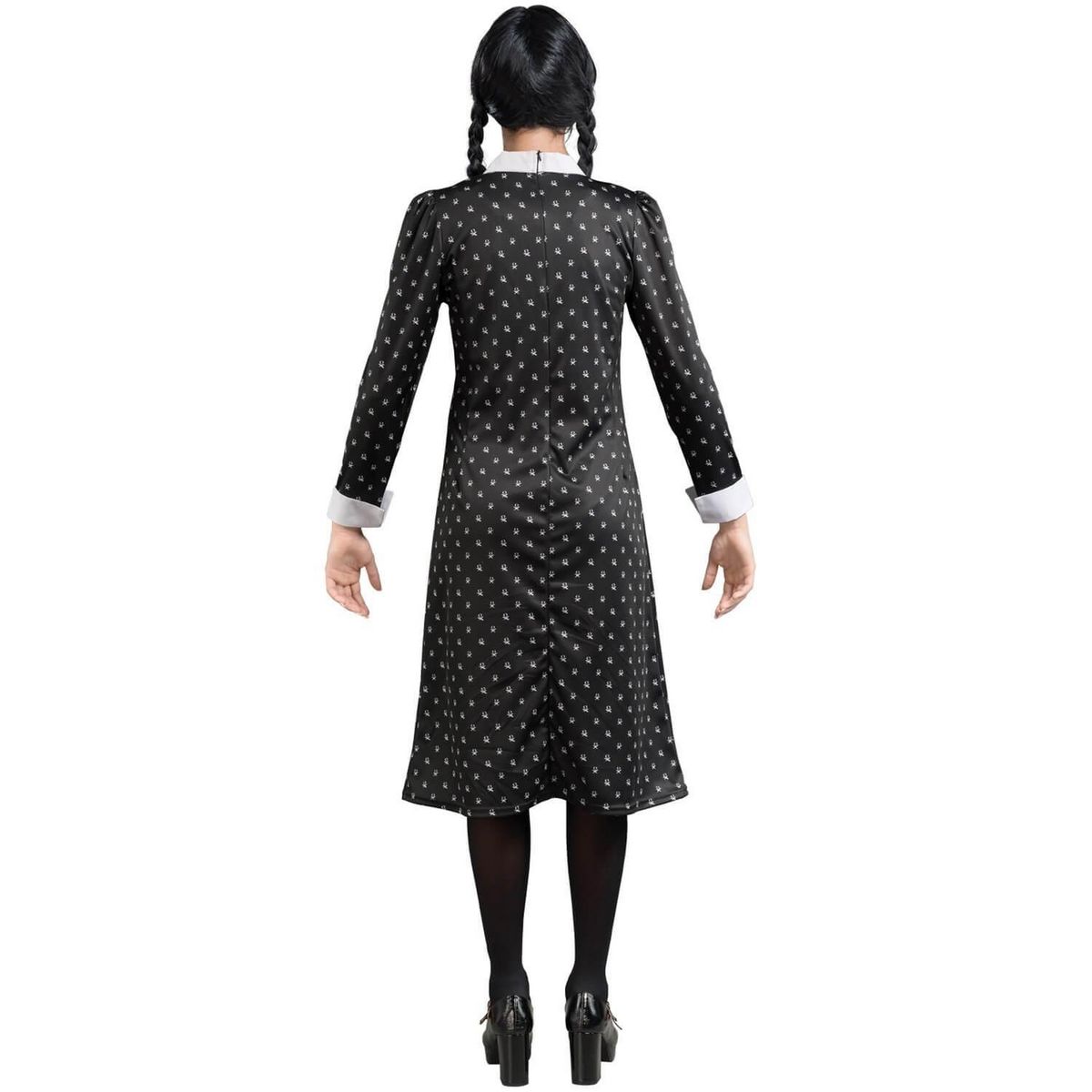 Robe noire Mercredi Addams 164 cm Déguisements pour Enfant Se