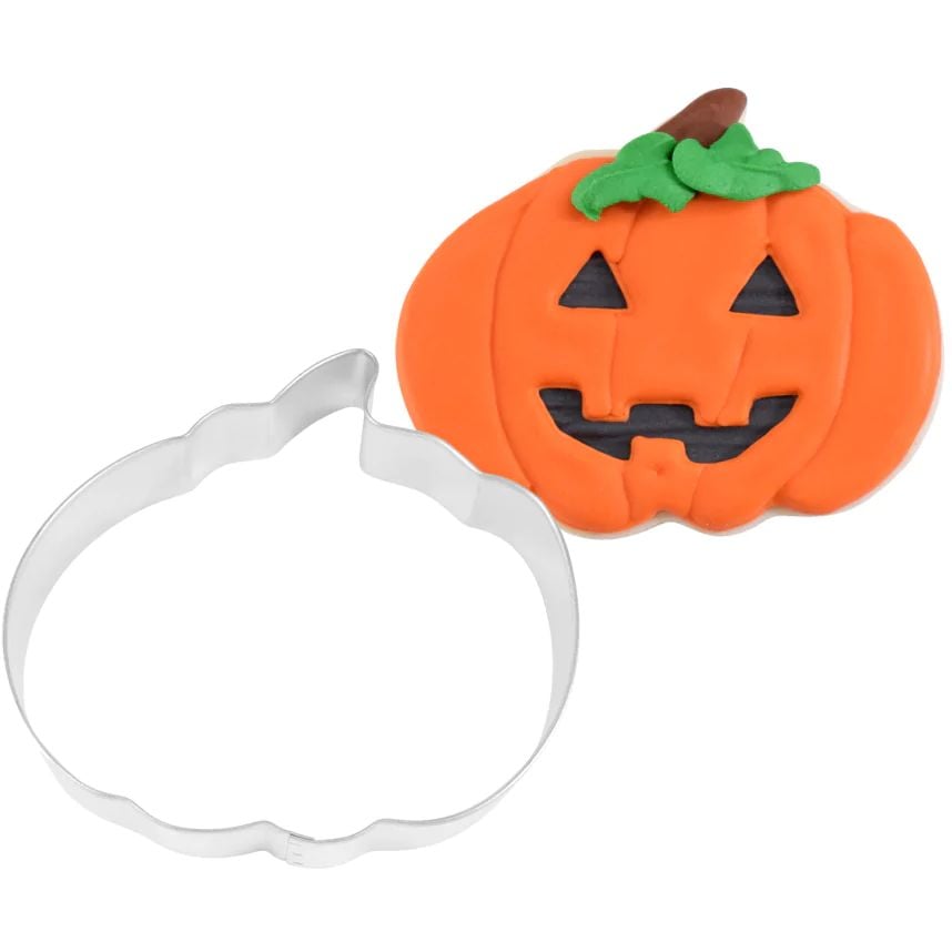 Emporte-pièce Citrouille Halloween – 2 Parties – 7,2 X 7 Cm – Neuf