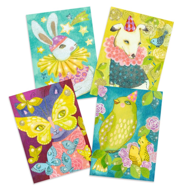 Tableau Paillettes DJECO – Daydream – Art DIY Pour Enfant – Dès 7 Ans