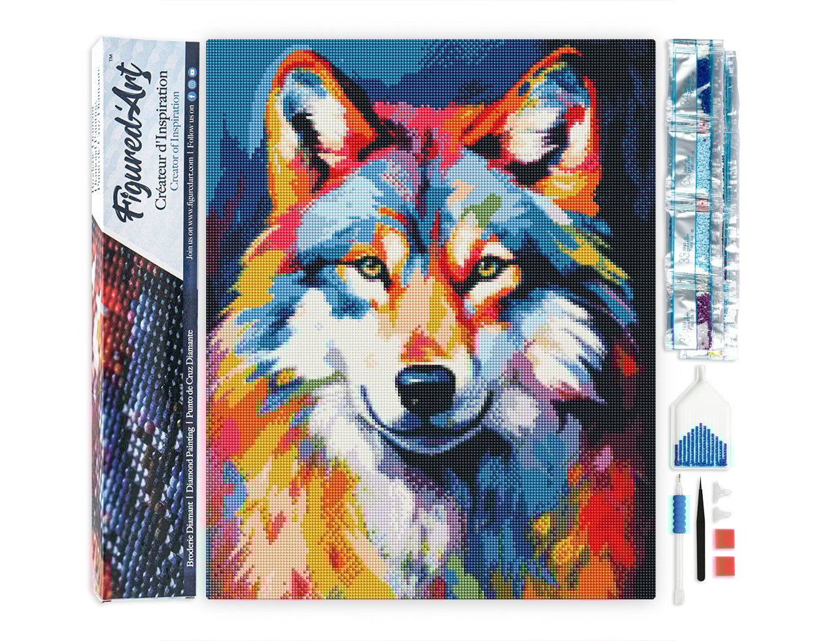 Diamond Painting Enfant Adulte Broderie Diamant Kit Complet Strass Fleurs De Cerisier Du Japon