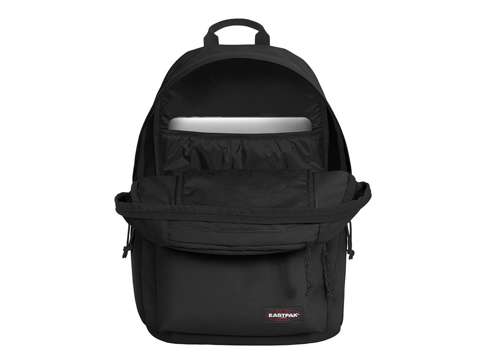 Sac à Dos Eastpak Noir - 2 Compartiments, Bretelles Matelassées, Volume <30L