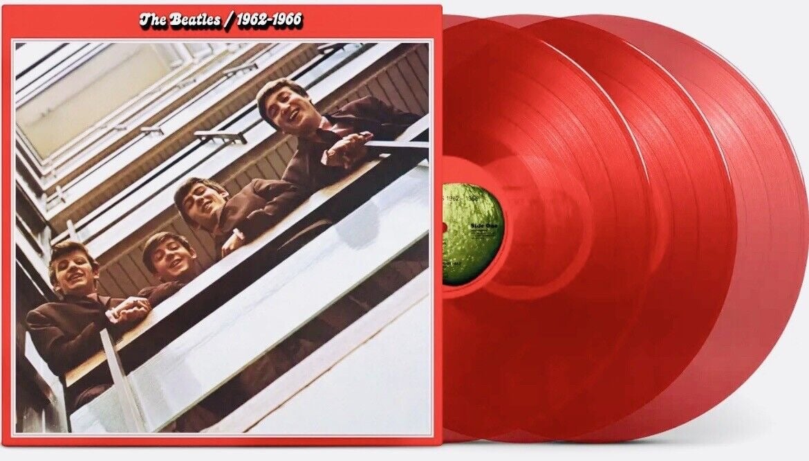 仏2discs LP Beatles Les Beatles A Paris 2C0061956 NEON /00660 The Beatles – The Beatles 1960-1962 – 2 x Vinyl (Green