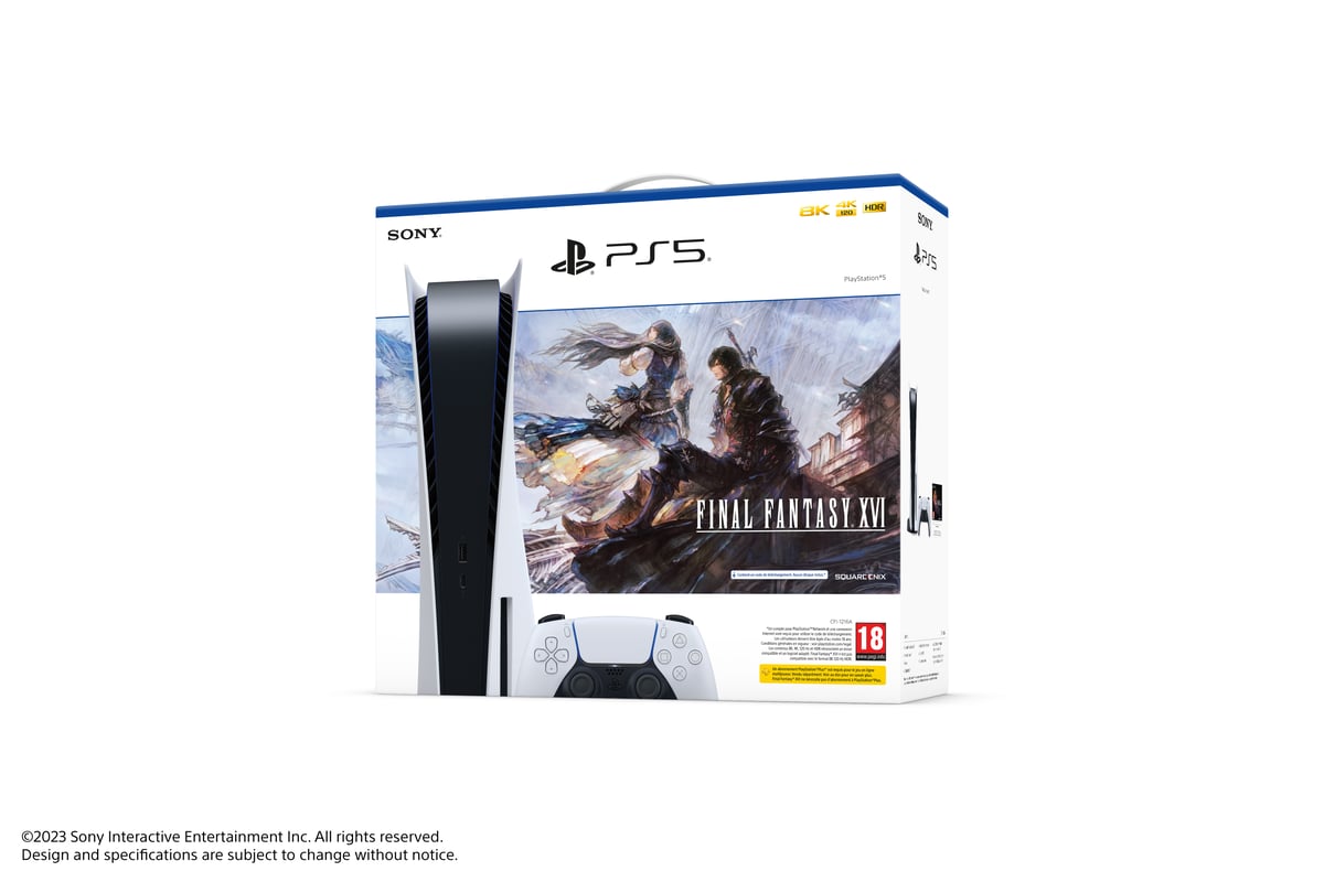 Pack console PlayStation®5 – FINAL FANTASY XVI - Consoles PS5