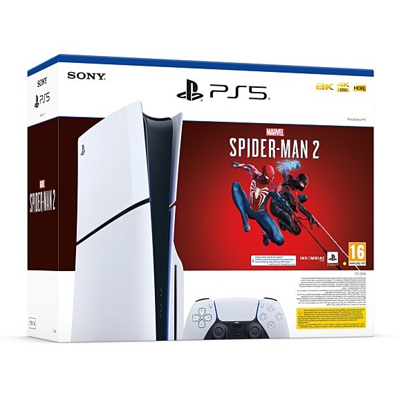 Pack console PS5 Standard Slim + Spider-Man 2 - Consoles PS5 | Cultura