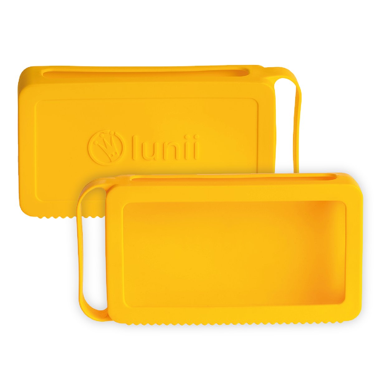 Coque Silicone Pour Lunii Fabrique à Histoires - Toutes Versions - Protection Anti-Choc Avec Bandoulière, Jaune