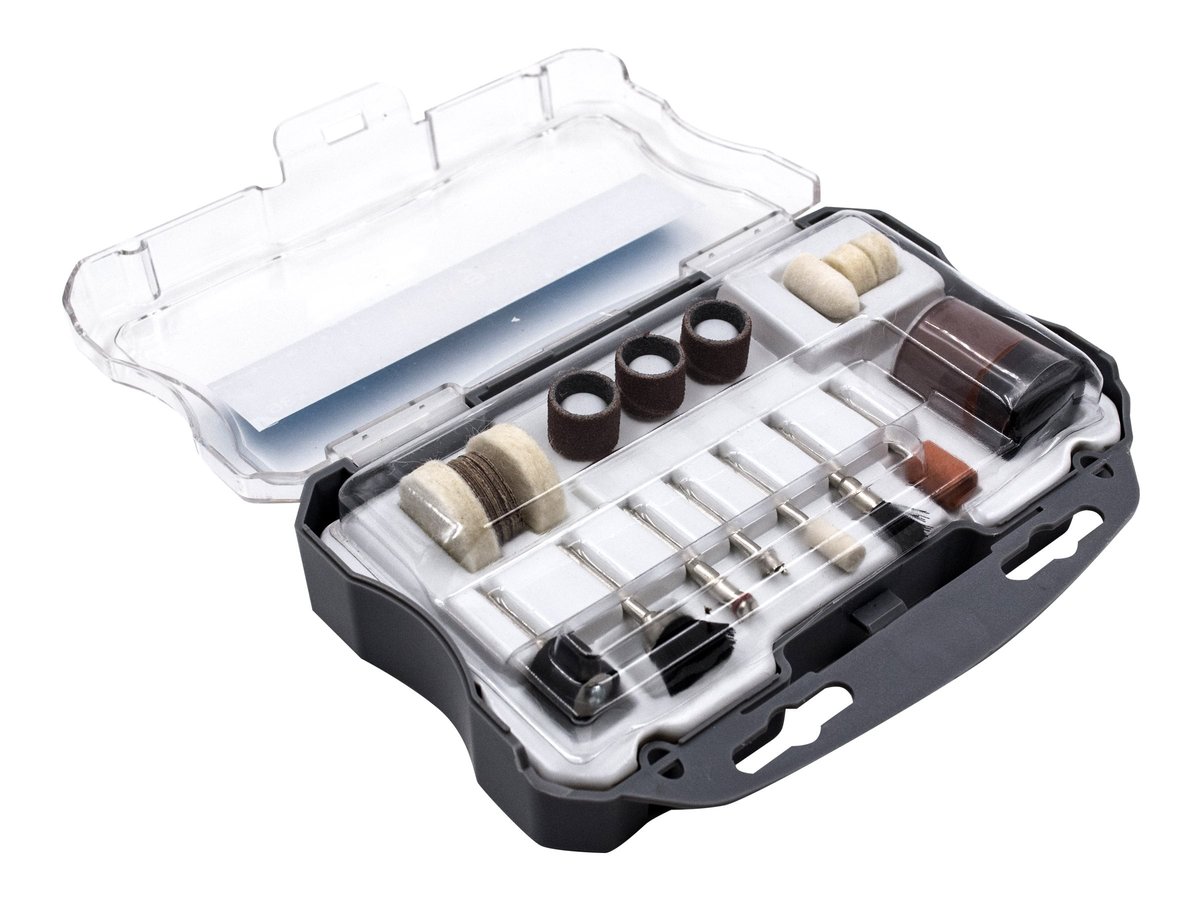 Kit 8 Accessoires Ponçage Polissage Silverline GF3225 - 180 Mm, Pour Outil