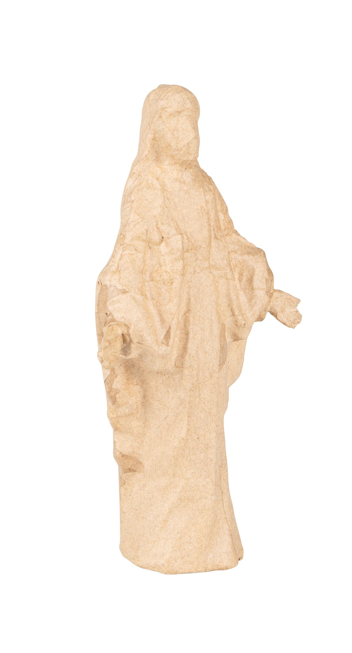 Chaussure Bébé 1er Pas Décopatch AC928C - Support Papier Mâché Ex-Voto Cœur Avec Ailes 4,5x28,5x18 Cm
