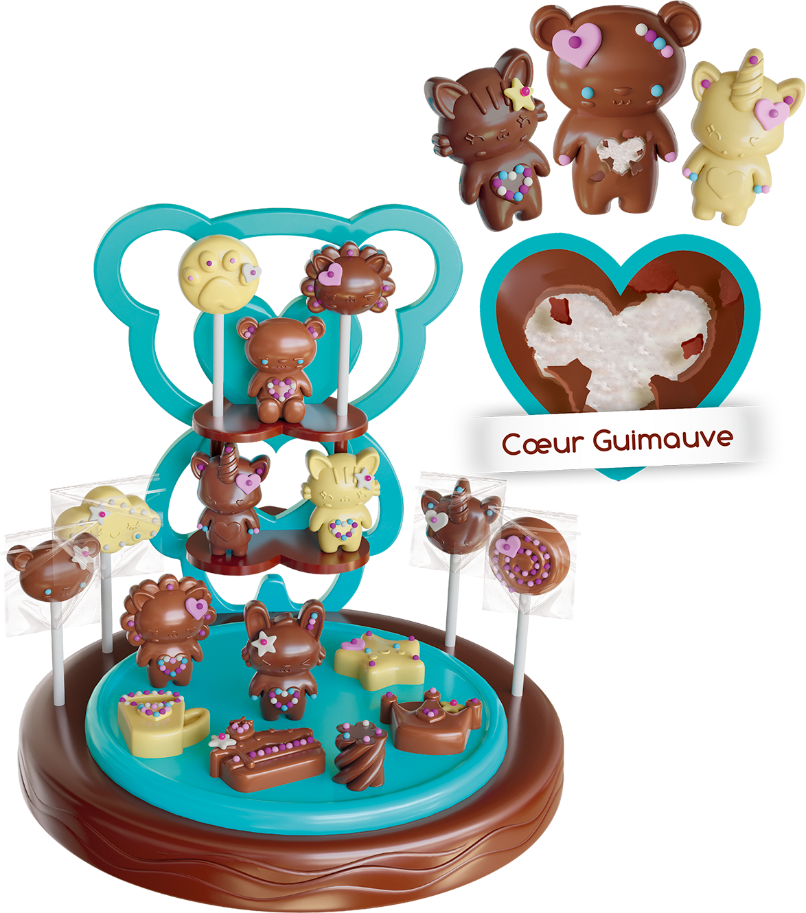Kit De Cônes De Chocolat Pour Enfants Mini Delices - Créez Vos Mini Glaces Maison