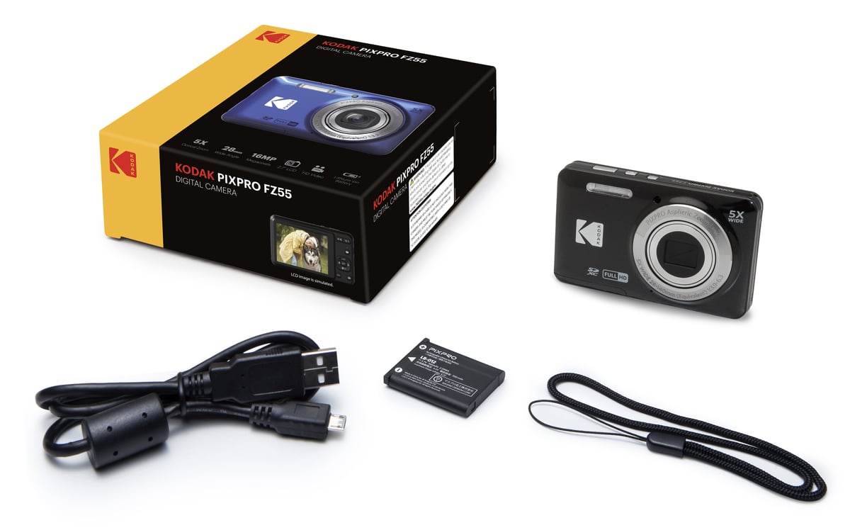 Appareil photo numérique compact Kodak - Pixpro Friendly Zoom FZ55