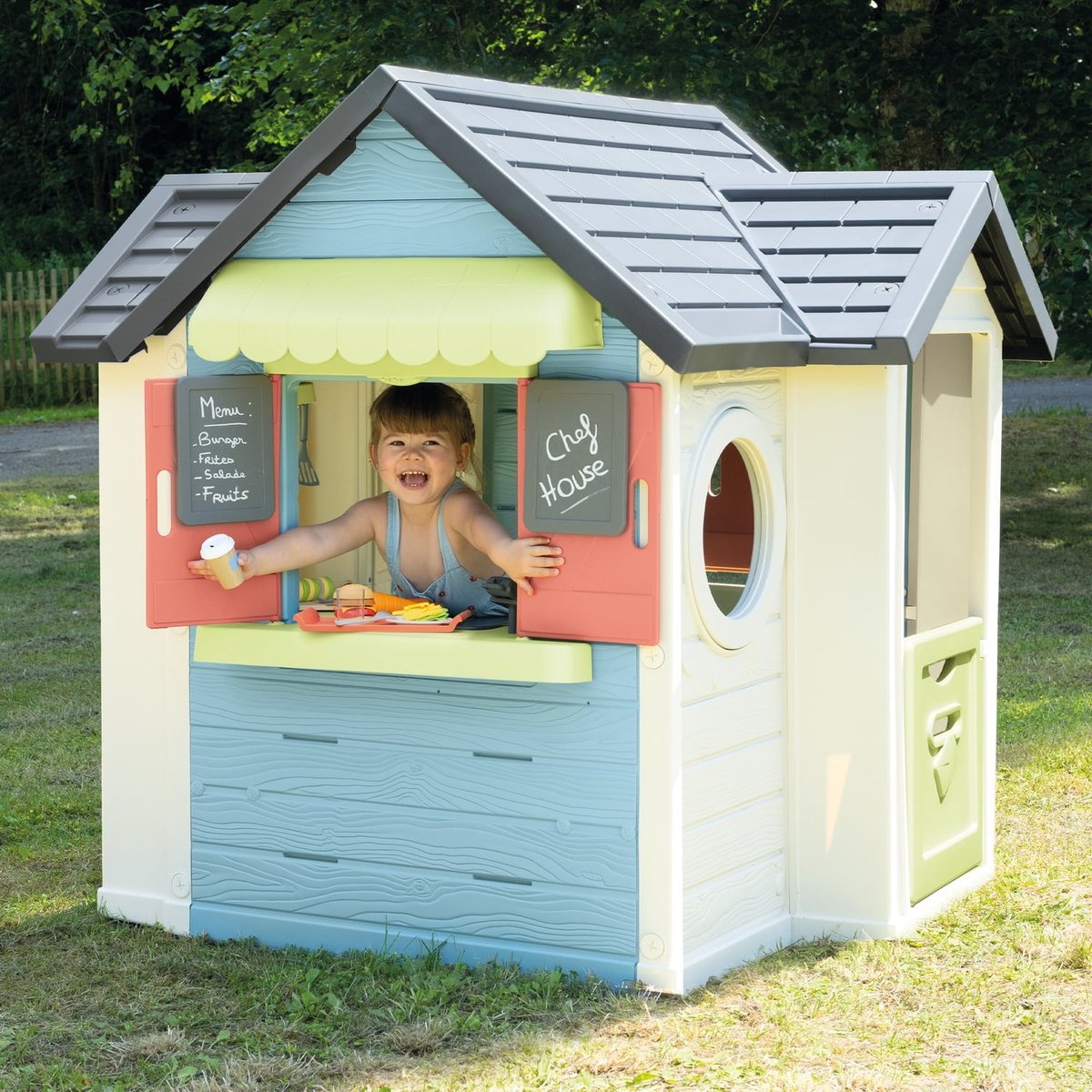 Smoby Life – Garden House – Maison Jardin – 2 Ans + – Recyclée – Accessoires Inclus – Fabrication Française
