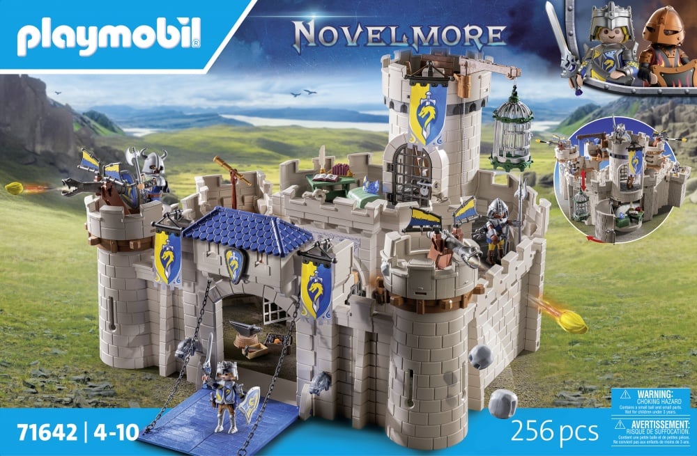 Lot Playmobil Château Fort Chevaliers – Personnages, Dragon – Moyen Âge – Occasion