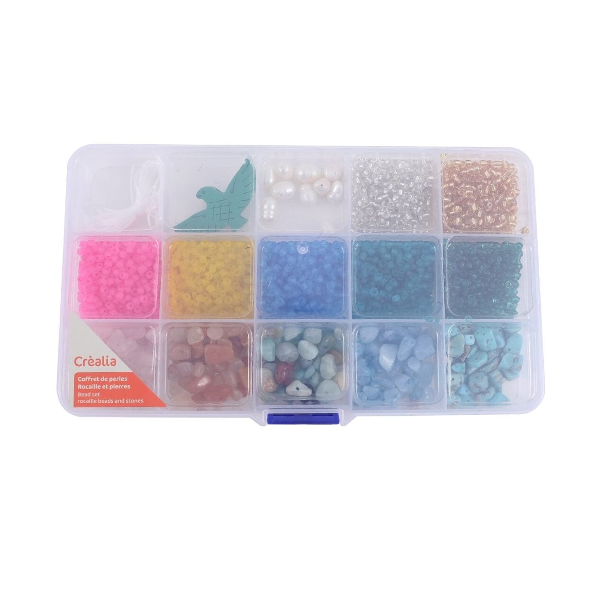 Perles de rocailles or 3 mm - L'Univers de la Perle