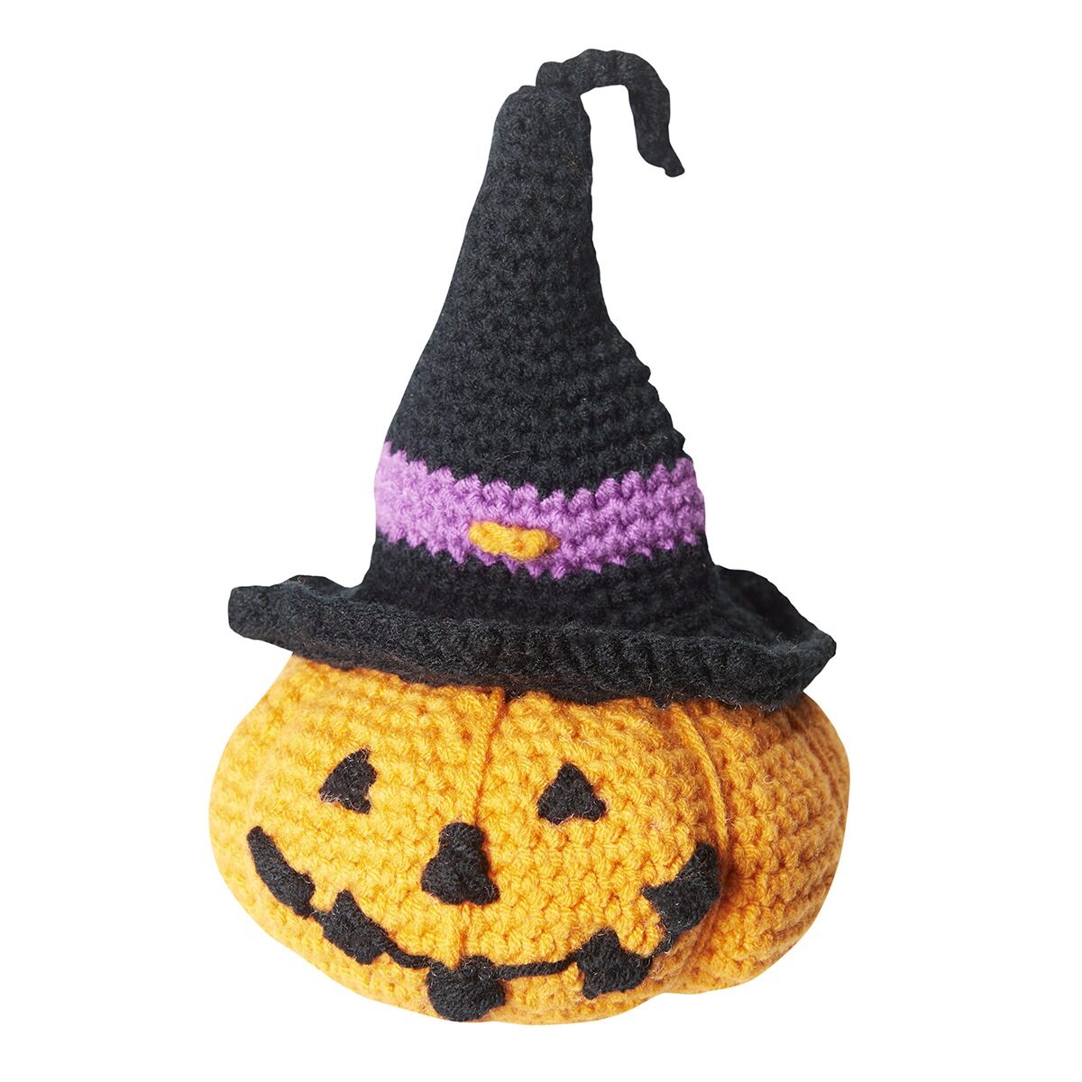 Citrouille d'Halloween en peluche pour débutants au Crochet